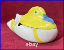 Duck Ente Canard Sandoz Limoges Haviland Pot A Moutarde Moutardier Art Deco 1930
