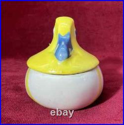 Duck Ente Canard Sandoz Limoges Haviland Pot A Moutarde Moutardier Art Deco 1930