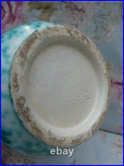 ELCHINGER & Fils vase Art Déco céramique Céladon moucheté 17cm bon état 12cm dia ELCHINGER & Fils vase Art Déco céramique Céladon moucheté 17cm bon état 12cm dia