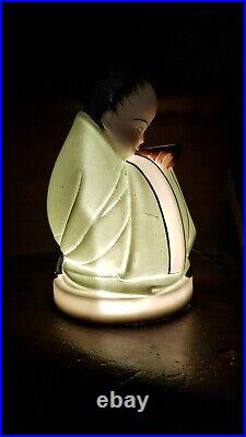 ETLING BECQUEREL Lampe veilleuse Parfum perfume lamp ART DECO chinois