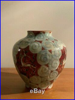 Edouard Cazaux Vase Art Deco Ceramique