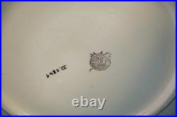 Ensemble de toilette céramique décor Art déco Boch et Louvière 1920-1930's