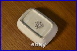 Ensemble de toilette céramique décor Art déco Boch et Louvière 1920-1930's