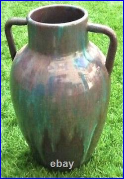 Epoque Art Déco Céramique d' Art Caudéran-Bordeaux Grand vase de forme ovoïde