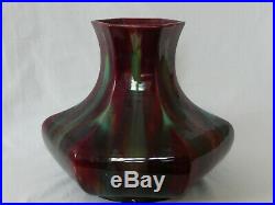 Eugène Baudin vase art nouveau déco céramique H 35 cm St Briac Monaco céramic