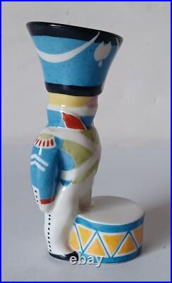 Exceptionnelle salière porcelaine CAF Adnet céramique 1930 Art Déco XXe France