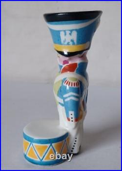 Exceptionnelle salière porcelaine CAF Adnet céramique 1930 Art Déco XXe France
