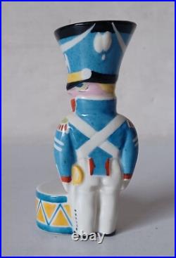 Exceptionnelle salière porcelaine CAF Adnet céramique 1930 Art Déco XXe France