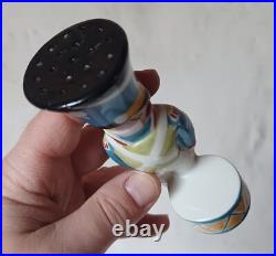 Exceptionnelle salière porcelaine CAF Adnet céramique 1930 Art Déco XXe France