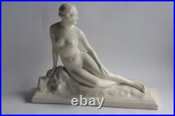Femme nue céramique craquelée Art déco (63320) Femme nue céramique craquelée Art déco (63320)