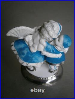 Figurine Art Déco Porcelaine Katzhütte c-1930 Jeux d'enfants Céramique Ancien