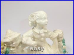 Figurine En Céramique Art Déco Par Michael Powolny