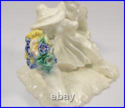 Figurine En Céramique Art Déco Par Michael Powolny