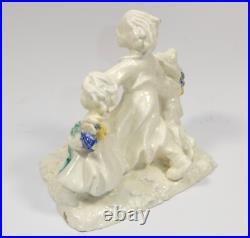 Figurine En Céramique Art Déco Par Michael Powolny