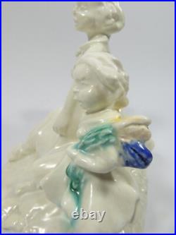 Figurine En Céramique Art Déco Par Michael Powolny