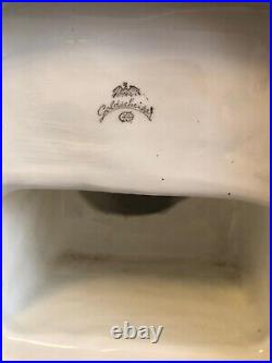 GOLDSCHEIDER 5030 PIERRETTE mit LAUTE Austrian Art Deco ceramic WILHELM TOMASCH