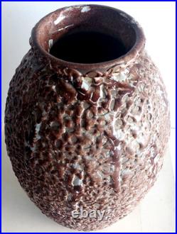 Grand Et Important Vase Epoque Art Deco Céramique La Charentaise Vers 1930