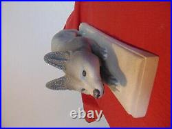 Grand Renard Large Fox Art Deco 70 CM De Long X 23 CM Ceramique Sevre