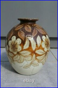 Grand Vase Boule Céramique Camille Tharaud Limoges Art Déco