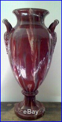 Grand Vase Céramique. Art Déco. Perret Vallauris. Rare