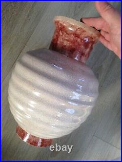 Grand vase ART DECO céramique ETLING Marcel GUILLARD