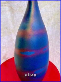 Grand vase ART déco en CÉRAMIQUE de Nuria ALBA et Lluis SOLER signé au cul Grand vase ART déco en CÉRAMIQUE de Nuria ALBA et Lluis SOLER signé au cul