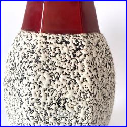 Grand vase Art Déco en céramique à émail crispé Paul Milet à Sèvres, années 30 Grand vase Art Déco en céramique à émail crispé Paul Milet à Sèvres, années 30