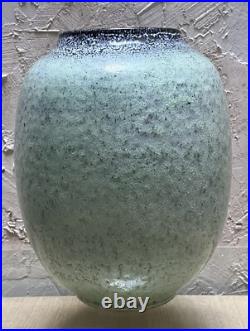 Henri CHAUMEIL (1877-1944) Grand Vase en Céramique Art Déco XXe C. 1930