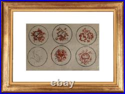 Henri Laffite (1885-1977) Eleve De Rodin / Projes Ceramiques Art Deco 1930 (253)