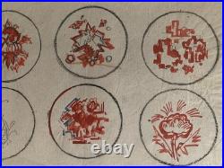 Henri Laffite (1885-1977) Eleve De Rodin / Projes Ceramiques Art Deco 1930 (253)