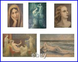 Henri Laffite (1885-1977) Eleve De Rodin / Projes Ceramiques Art Deco 1930 (253)