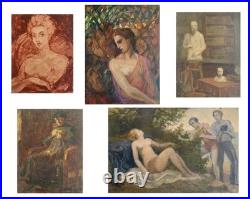 Henri Laffite (1885-1977) Eleve De Rodin / Projes Ceramiques Art Deco 1930 (253)