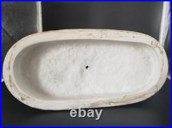 Imposant groupe en porcelaine biscuit signé d'après Joseph d'Asté scène paysanne