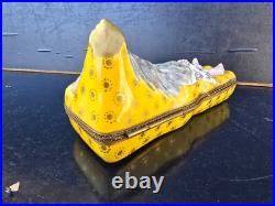 Indienne Encrier Boite Porcelaine De Paris Art Deco 1930 Inkwell Box Aladin