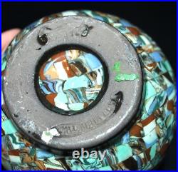 JEAN GERBINO à VALLAURIS Vase Terre mêlées mosaïque Céramique Art Déco 1930 JEAN GERBINO à VALLAURIS Vase Terre mêlées mosaïque Céramique Art Déco 1930