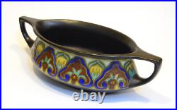 Jardinière Céramique Gouda Holland Art Déco Signé Ca 1930