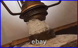 Jean BESNARD, ANCIEN PIED DE LAMPE, CERAMIQUE SCARIFIÉ ART DECO VINTAGE 1940/50