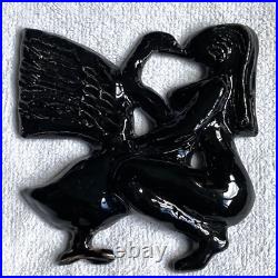 Jean Mayodon (1893-1967) 6 Elements Decoratifs En Ceramique Art Deco Mythologie