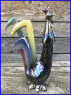 Jema Rooster Holland Coq Céramique Design Vintage Art Deco 1970