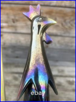 Jema Rooster Holland Coq Céramique Design Vintage Art Deco 1970