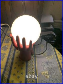 Jolie lampe ART DECO en forme de mains