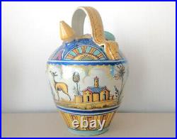 Jug Earthenware Majolica Seville 15