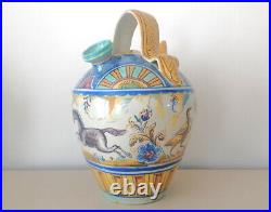 Jug Earthenware Majolica Seville 15