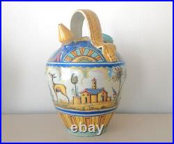 Jug Earthenware Majolica Seville 15