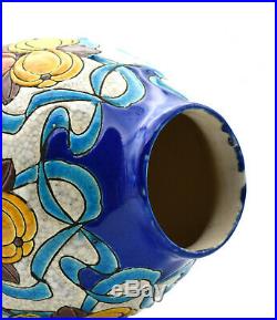 Keramis vase céramique émaillée Belgique Belgium ceramic vase