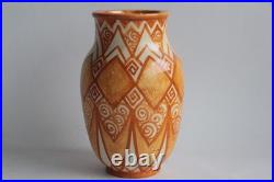 LACHENAL Vase céramique Art déco (62708)