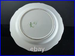 LES ISLETTES ASSIETTE PLAT FAÏENCE CÉRAMIQUE POLYCHROME SIGNE COLECTION art deco