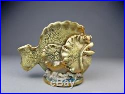 LOUIS AUGUSTE DAGE vase céramique sculpture poisson art déco