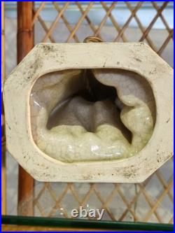 Lampe Céramique Art Déco 1930 Modèle Femme Signé Fontinelle