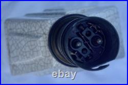 Lampe Céramique Craquelé Art Deco 1925